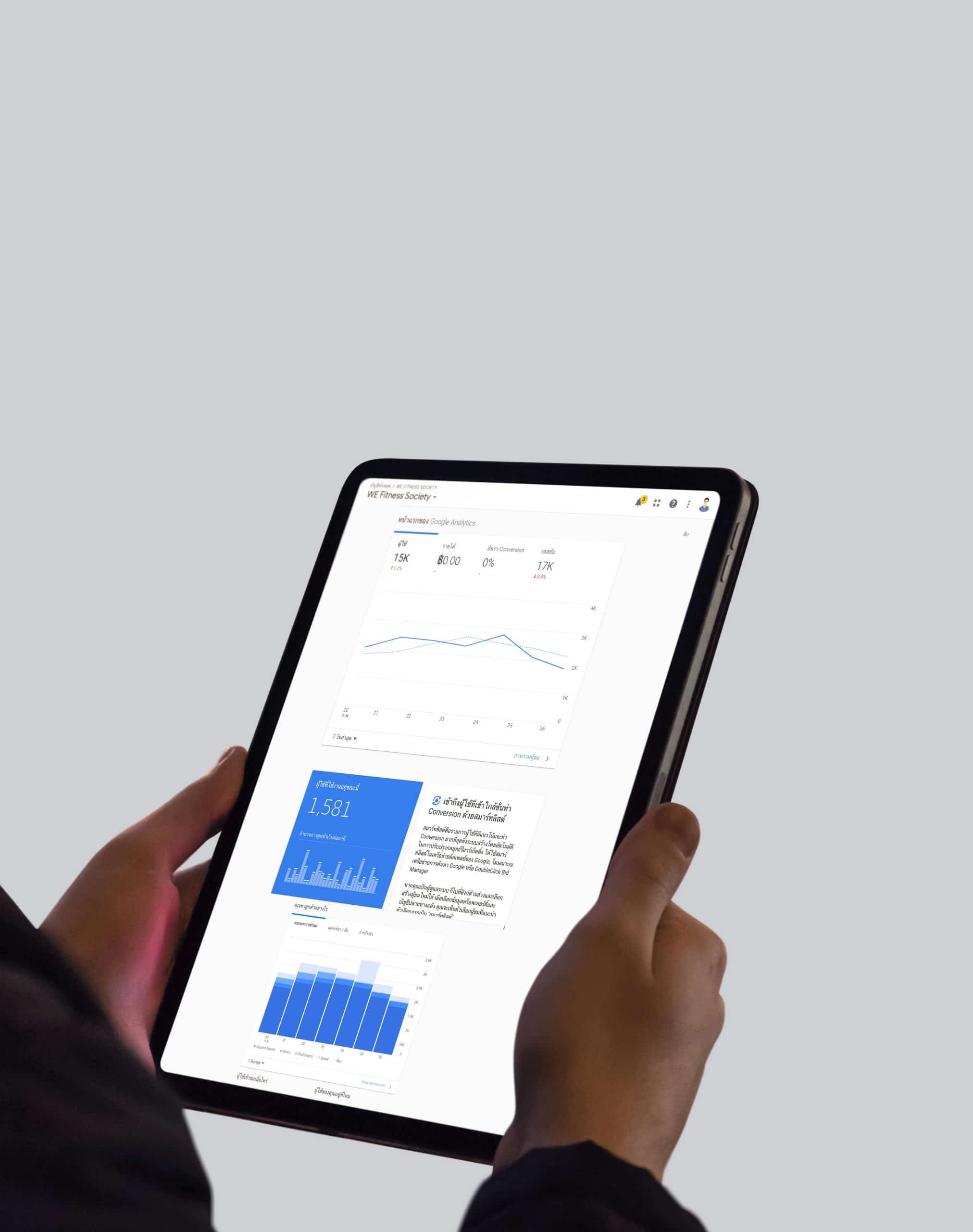 google Analytics on ipad