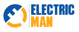 Electric man logo