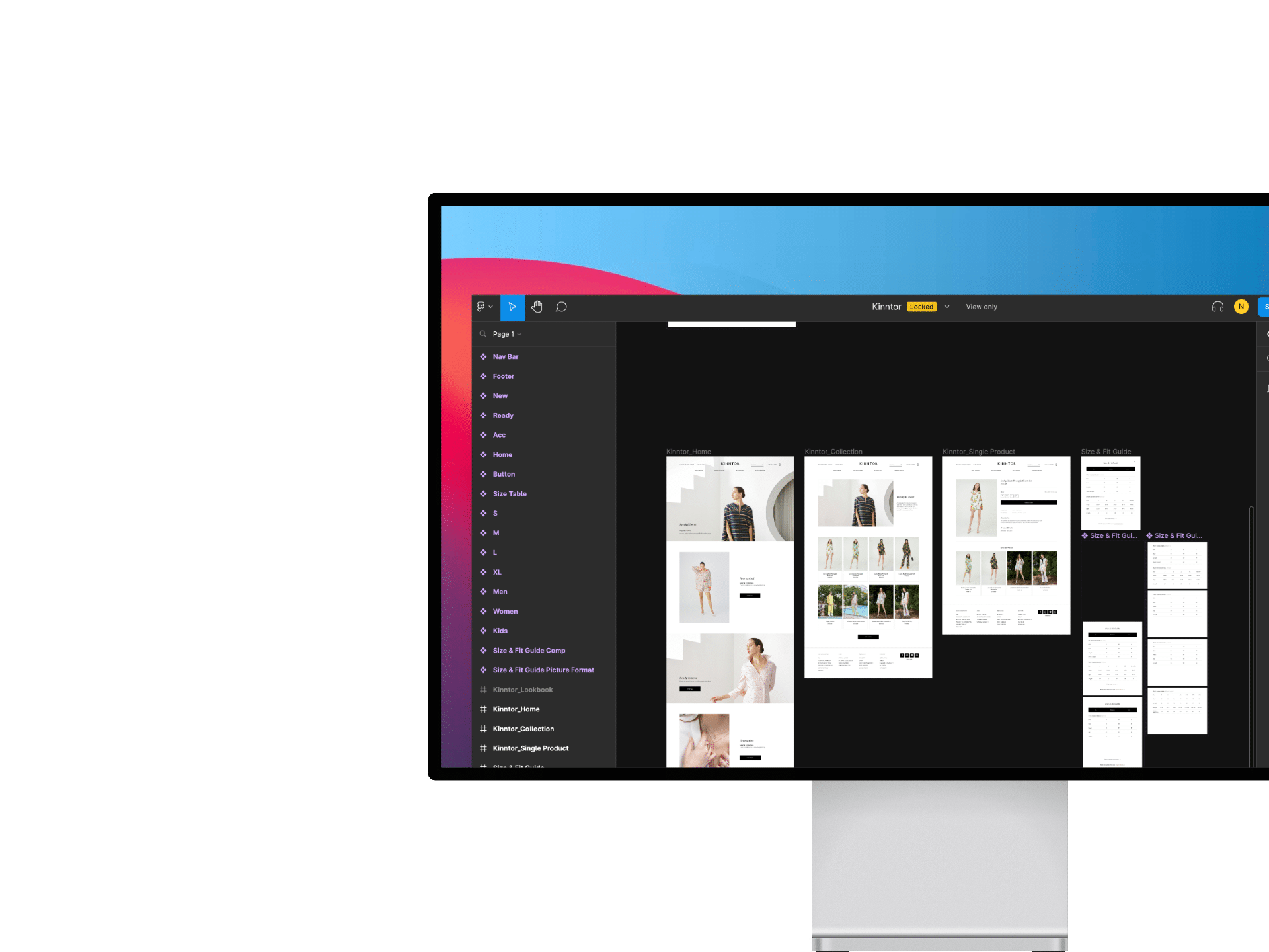 Figma Design UXUI Website